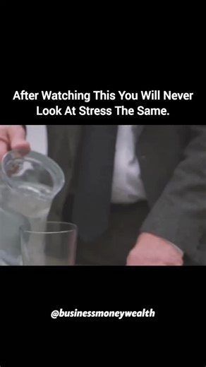 The Glass Of Water Lesson Explains Why Stress Breaks You 💧 A professor holds up a glass of water and asks students to guess its weight. The real lesson comes when he keeps holding it. After minutes, it feels heavier. After an hour, painful. After a day, unbearable. The weight never changes. The duration does. 💡 The analogy explains how stress functions the same way. It is not the size of the problem that damages you. It is how long you carry it without pause. Chronic tension spikes cortisol, d