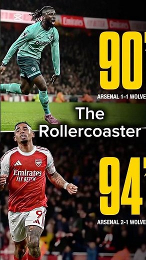 Arsenal Scores DRAMATIC Goals Against Wolves