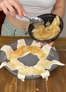 297K views · 2.4K reactions | delicious apple desserts made easy these quick and easy apple desserts are so good! there is an apple turnover ring, an apple crossaint cake and a deliciously moist apple cider donut cake | The Digital Homestead | Facebook