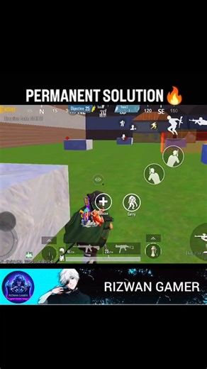 permanent solution #trending #pubgmobile #shortsfeed #pubgshorts #viral #gaming