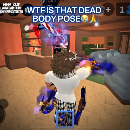 🥀FUNNY HANGING MM2 💀 POSE🔥 #roblox #viral #mm2