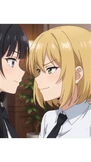 Teasing #wlw #anime #yuri #shoujoai