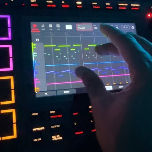 DDS on Instagram: "A little #MPC work. #mpclive3 #akai"