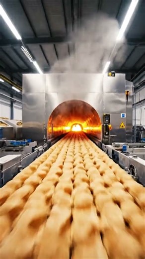 How Big Machines Turn Dough into Thousands of Biscuits — Full Factory Tour