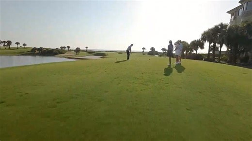 A quiet look at one of the Ocean Course’s signature holes. #17 on this Nicklaus Signature Design is a stunning par three that sends your shot soaring straight toward the Atlantic. 🌊⛳️ It’s not just golf... it’s Hammock Beach golf. #lifeathammockbeach #teetimetuesday #oceangolfcourse #oceanfrontgolf #thepreferredlife #troongolf #forbestravelguide #visitflorida #visitflagler #floridashistoriccoast | Hammock Beach Golf Resort & Spa