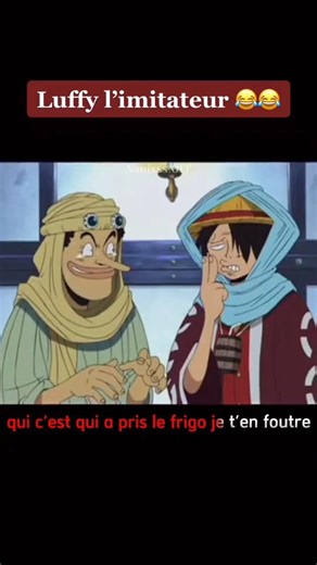 Luffy imite Sanji 😂 | Moment drôle One Piece #shorts