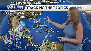 National Hurricane Center tracking system off Southeast coast