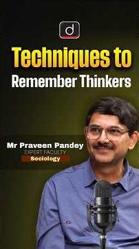 How to Remember Sociology Thinkers? | Sociology Optional UPSC | Drishti IAS English | #shorts