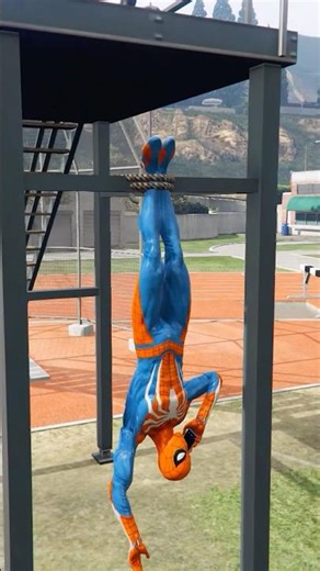 Spidey Called Captain America To Save Him From Skibidi Toilet And Venom #shorts #shortsfeed #gta5