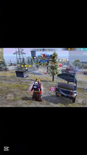 No where is safe even hide with vehicles #freefire