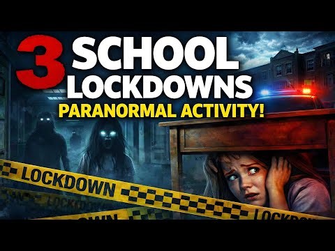 3 School Lockdowns Caused by Paranormal Activity Horror Stories Animated
