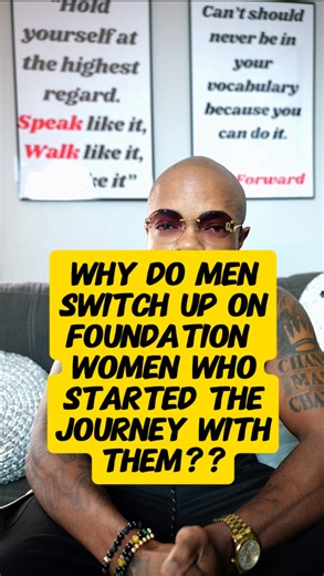 Why do men switch up on the foundation women who started the journey with them???? Let’s talk about it! Men switch up on their foundation woman because she reminds him of who he was when he had nothing. He associates her with his struggle, not his success. His ego convinces him that a “new woman” matches his “new life.” But here’s the truth: a man who forgets where he came from will never sustain where he’s going. Real kings honor their queens. Boys trade up. #FoundationWoman #HeartbreakRecovery