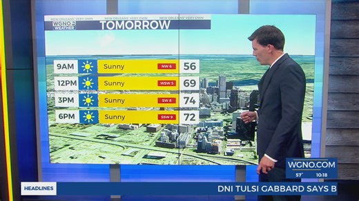 More beautiful weather for Tuesday