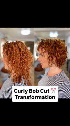 ⬇️ Short Curly Cut ✂️⬇️ #throwbackthursday to this short graduated curly bob I created! My client had been growing her hair long, but she was ready to return to a shorter, bouncier shape. Her curl pattern is beautifully defined ringlets, so I cut her curls dry to watch the shape form in real time. Then we washed, styled, and let the magic happen. ✨ When I first posted this reel, no one believed it was the same model! 😄 Products used @onlycurlslondon Cleanser, Conditioner, Hydrating Curl Cream, 