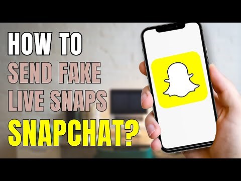 How to Send Fake Snaps on Snapchat | Send Fake Live Snap