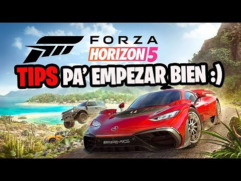 Forza Horizon 5 Tips to Get Started and Get Credits and Cars Fast PS5-Xbox
