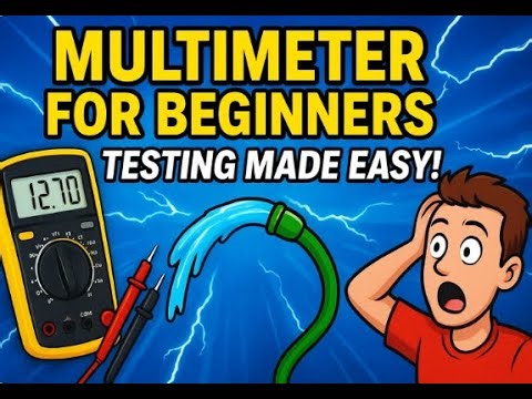 Multimeter for Beginners – Testing Made Easy!