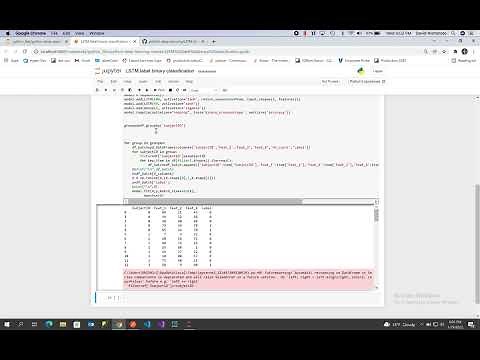 Machine Learning - How to use a LSTM to do a binary classification
