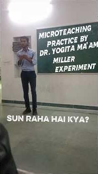 Intership starts.....ab government school me Jana padega 🫠 |Miller Experiment Explained by Umesh Sir