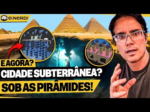PIRÂMIDES DO EGITO: NOVAS DESCOBERTAS E UM MISTÉRIO! EXISTE UMA CIDADE SUBTERRÂNEA EMBAIXO?