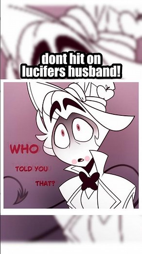 Don't hit on lucifers husband! 😳 Hazbin Hotel Comic Dub