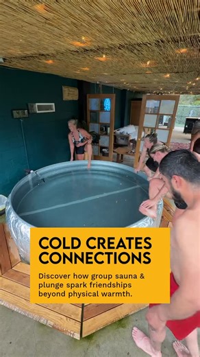 Feel the magic that happens when heat meets community. Group sauna...