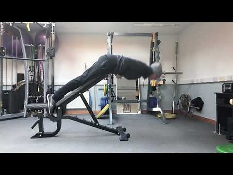 Incline Bench Back Extension