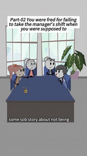 Part-02 You were Fred for failing to take the manager’s shift when you were supposed to. Audio credits:@mell 🐝 #foryou #fyp #animation #work #worklife #usa | ToonTribee Animation