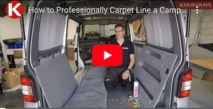▶️ How to Professionally Carpet Line a VW T5/T6 Campervan