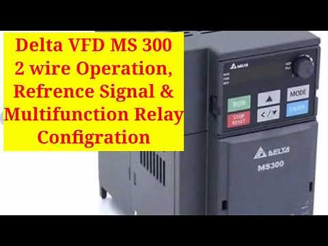 Delta MS300 Series VFD configration