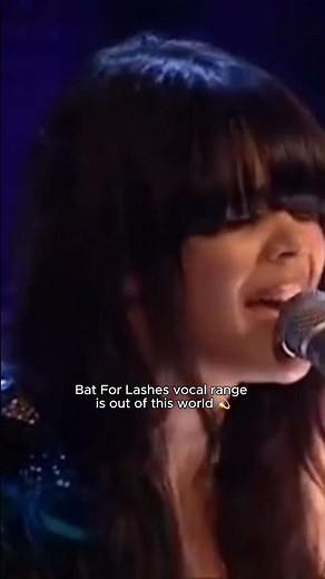 Bat For Lashes performing Horse & I at the Mercury Awards in 2007 ✨ #BatForLashes #LiveMusic