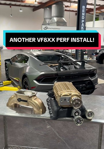 VF Engineering Huracan Performante Supercharger Install