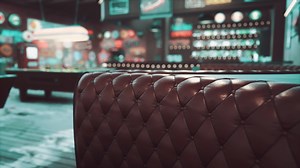 Modern jazz bar interior design