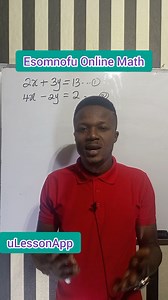SIMULTANEOUS EQUATIONS TRICK | Esomnofu Online Maths
