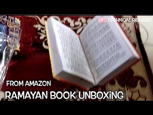 Ramayan book Unboxing