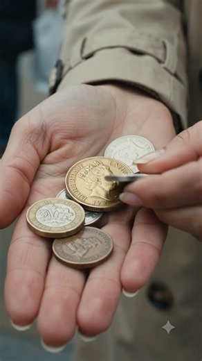 Busy London street shopping coins Rare London Coins Found in Circulation