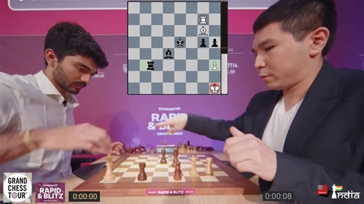 241K views · 1.7K reactions | The touch to move rule is one that is applied equally for all top players in the world of chess! Whether you are a beginner or a World Champion! This was seen in ample measure in this game between Wesley So and Gukesh where the 19-year-old youngster touch his opponent's pawn and now was forced to capture it. Video: ChessBase India #Chess #ChessBaseIndia #Gukesh #WesleySo #grandchesstour | ChessBase India | Facebook