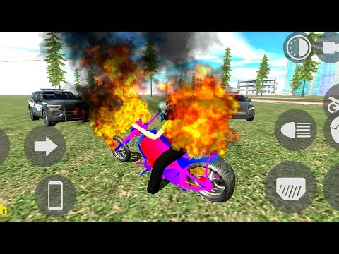 POLICE VS GHOST BIKE IN INDIAN BIKE DRIVING 3D || GHOST BIKE CHEAT CODE AND MORE FUN | #live