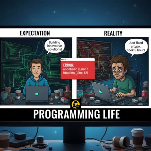 CodeWithManisha on Instagram: "True 😂😂 [Funny, funny coding memes, Reel it Feel it , Instagram reels, Coding memes. Funny memes, Programming, Programming memes, Funny programming, Coding humour ,programming humour] #funny #reelitfeelit❤️❤️ #fun #programminghumor #codinghumour umour"