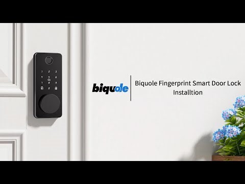 How to Install Biquole S03 Fingerprint Door Lock