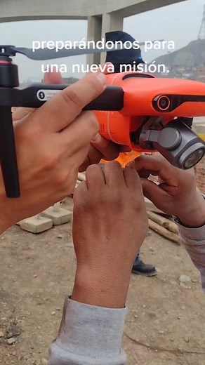 Autel Evo2 Pro misión 2 tendido de línea guía con nylon. #autelevo2 #drone #guianylon #riorimac #rpas