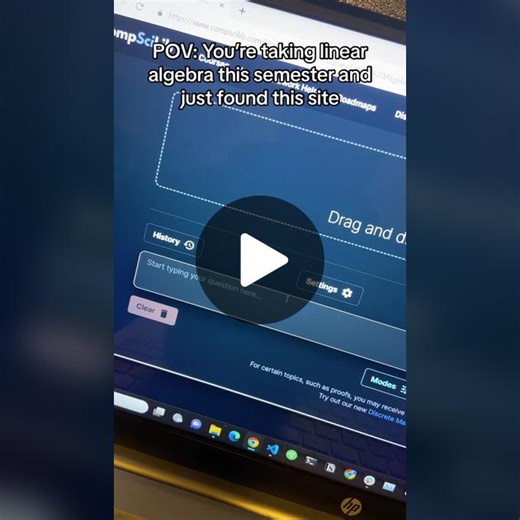 Replying to @^-^ Pass any Linear Algebra course with instant step-by-step solutions on CompSciLib 🤩 #linearalgebra #math #stats #homeworkhelp #computerscience #discretemath #compscilib