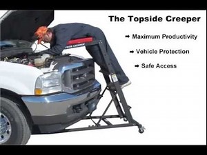 Traxion Foldable Topside Mechanic's Creeper 400-Lb. Capacity Model# 3-100