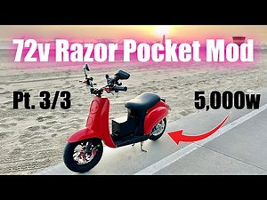 I Made This Kids Toy Insanely Fast | Razor Pocket Mod Range Test