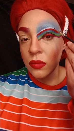 Chucky Tutorial #muas #creativecontentcreator #tutoriales #art #transitions #tutoriales #chucky