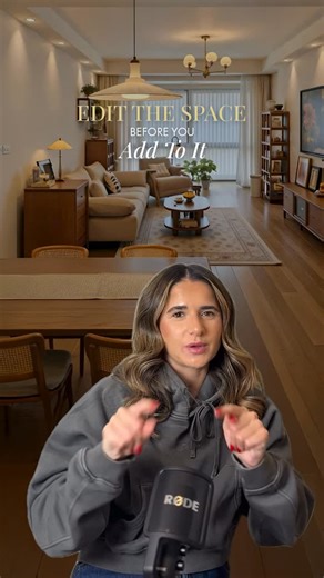 Katia Sbeity on Instagram: "Some spaces aren’t badly designed they’re just overcrowded More furniture doesn’t equal more luxury It usually does the opposite Before you buy anything new remove one thing and watch the room breathe Good design is editing, not adding [ Interior Editing, Luxury Interiors, Design With Intention, Less But Better, Interior Architect, High End Design, Space Matters, Curated Interiors Modern Luxury, Design Perspective, FFE Design, Italian Furniture, Interior Design Dubai,