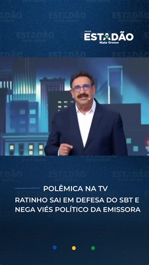 O apresentador Ratinho se pronunciou em defesa do SBT após uma série de ataques direcionados à emissora nas redes sociais. Durante o Programa do Ratinho, ele afirmou que o canal nunca adotou posicionamento político e sempre manteve uma postura de isenção. “O SBT não tem lado e nunca teve. O SBT é isento. Transformar o lançamento de um canal de notícias em fanatismo é ignorância”, declarou o apresentador. A fala ocorre em meio à repercussão do lançamento do novo canal de jornalismo do SBT, que ve