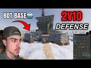 This BAIT BASE HUMILIATED a 10 MAN… THREE TIMES | Rust Console
