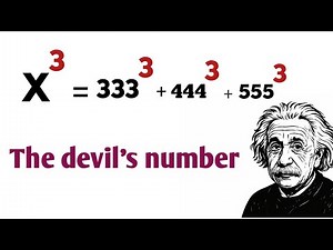An equation involving the devil's number | can you solve ?