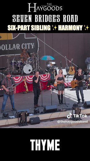 Seven Bridges Road live harmony | Epic sibling harmony at Silver Dollar City
